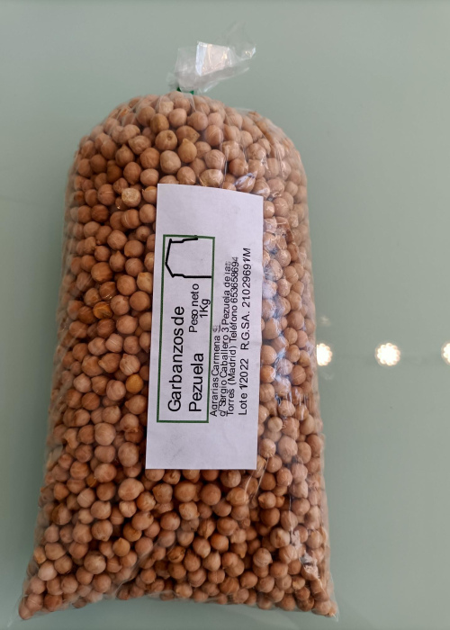 Garbanzos de Pezuela 1 kg